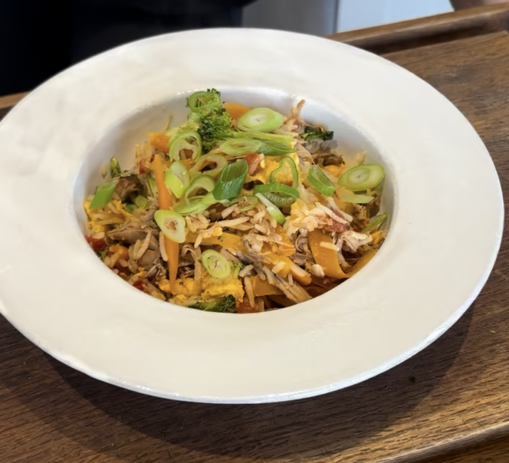 Turkey egg fried rice