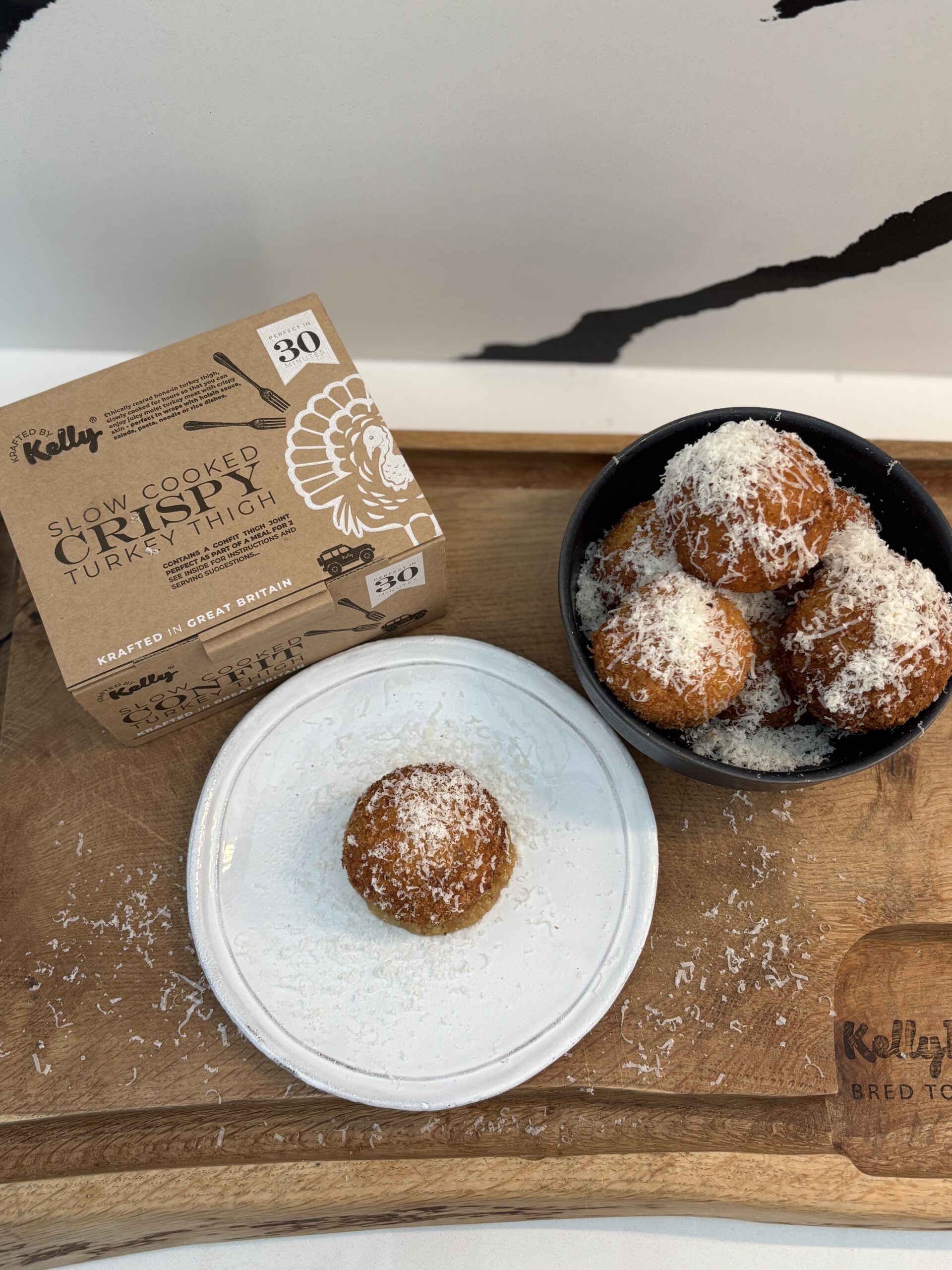 TURKEY & PESTO ARANCINI BALLS