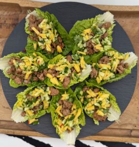 Turkey & Mango Lettuce Cups